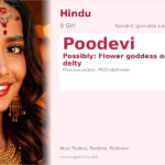 Poodevi Name Meaning and Details