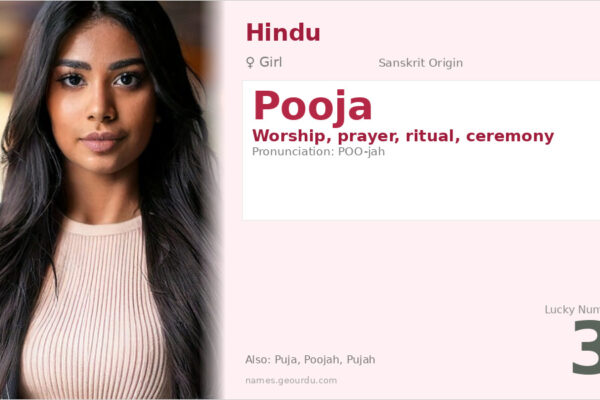 Pooja Name Meaning — Sanskrit Origin, Girl Name & Details (2025)