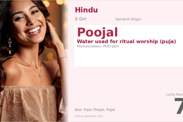 Poojal Name Meaning — Sanskrit Origin, Hindu Girl Name & Details (2025)