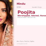 Poojita Name Meaning and Details