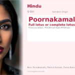 Poornakamala Name Meaning and Details