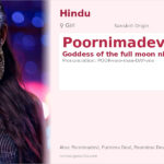 Poornimadevi Name Meaning and Details