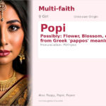 Popi Name Meaning and Details