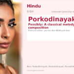 Porkodinayaki Name Meaning and Details