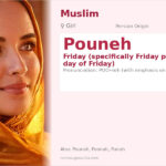 Pouneh Name Meaning and Details