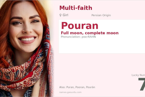 Pouran Name Meaning — Origin, Gender & Details (2025)