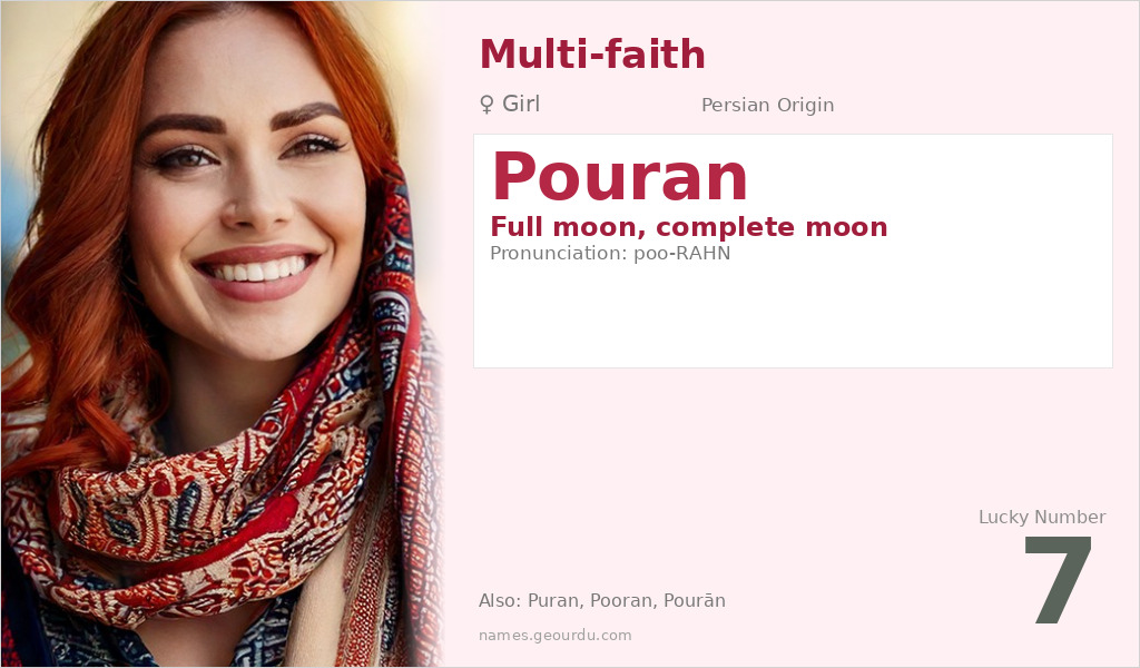 Pouran Name Meaning and Details