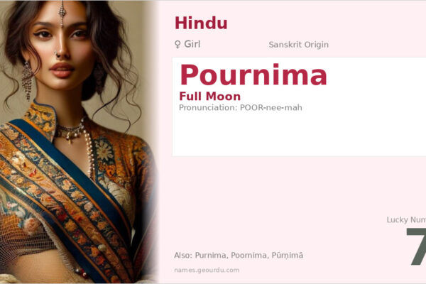 Pournima Name Meaning — Sanskrit Origin, Girl Name & Details (2025)
