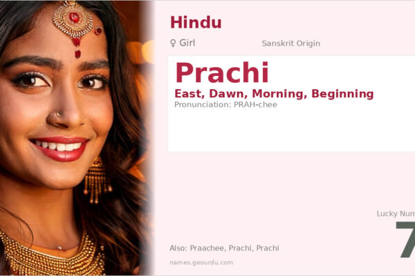 Prachi Name Meaning — Sanskrit Origin, Girl Name & Details (2025)