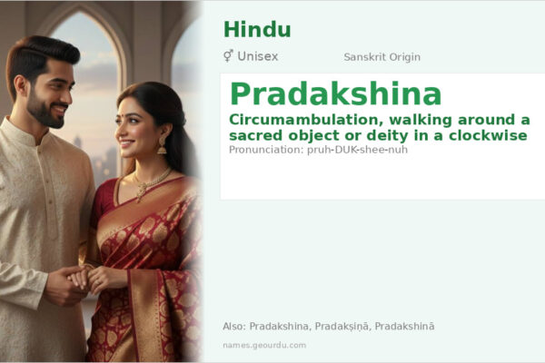 Pradakshina Meaning — Sanskrit Ritual Term, Not Traditional Name