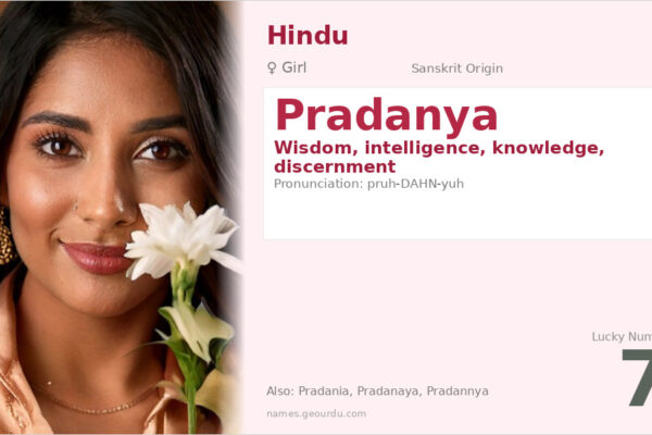 Pradanya Name Meaning — Sanskrit Origin, Girl Name & Details (2025)
