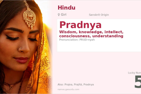 Pradnya Name Meaning — Sanskrit Origin, Girl Name & Details (2025)
