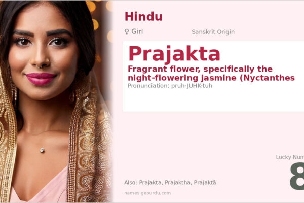 Prajakta Name Meaning — Sanskrit Origin, Girl Name & Details (2025)