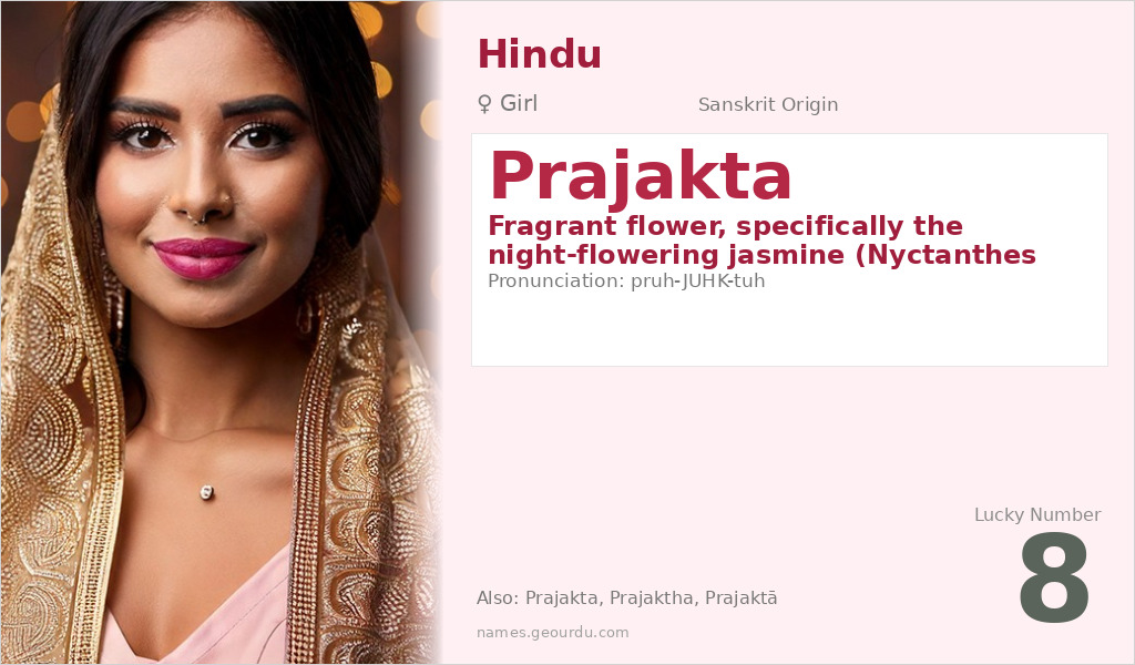 Prajakta Name Meaning and Details