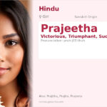 Prajeetha Name Meaning and Details