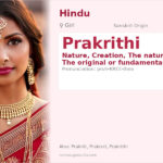Prakrithi Name Meaning and Details
