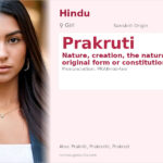 Prakruti Name Meaning and Details