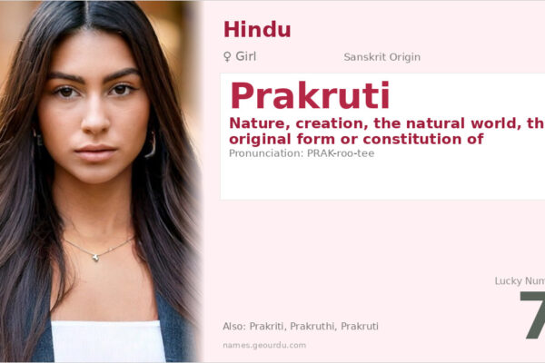 Prakruti Name Meaning — Sanskrit Origin, Girl Name & Details (2025)