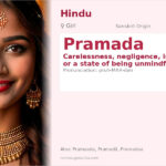 Pramada Name Meaning and Details