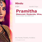 Pramitha Name Meaning and Details