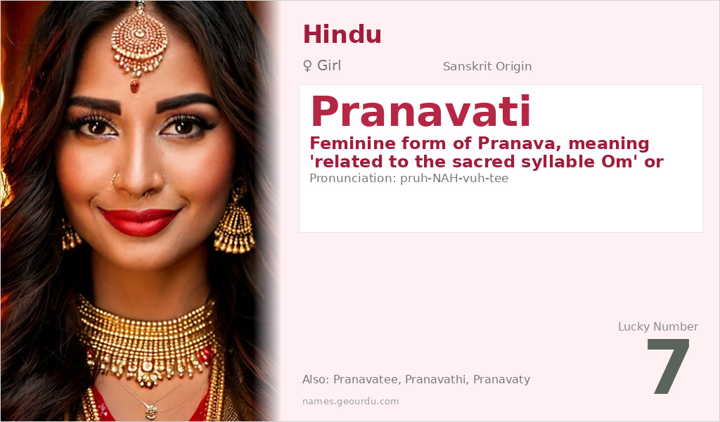 Pranavati Name Meaning and Details