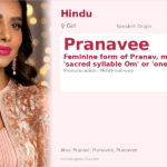 Pranavee Name Meaning and Details