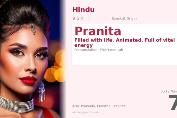 Pranita Name Meaning — Sanskrit Origin, Girl Name & Details (2025)
