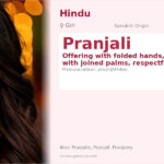 Pranjali Name Meaning and Details