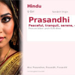 Prasandhi Name Meaning and Details