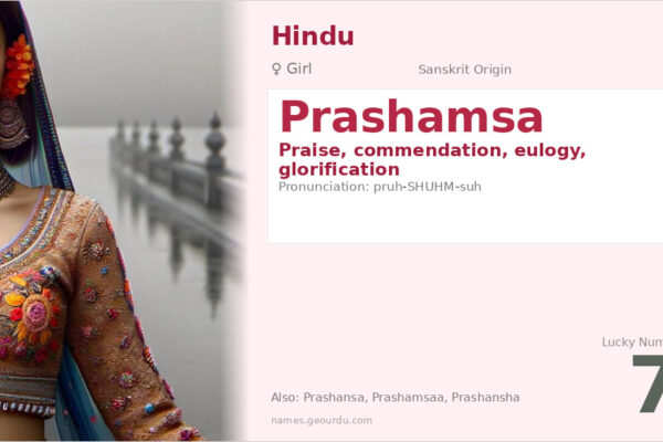 Prashamsa Name Meaning — Sanskrit Origin, Girl Name & Details (2025)