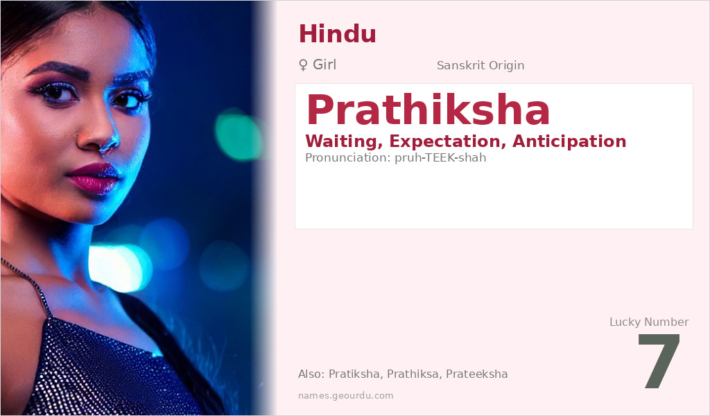 Prathiksha Name Meaning and Details