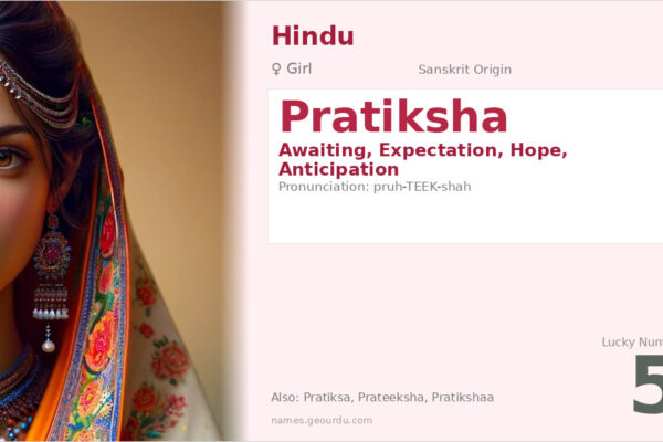 Pratiksha Name Meaning — Sanskrit Origin, Girl Name & Details (2025)