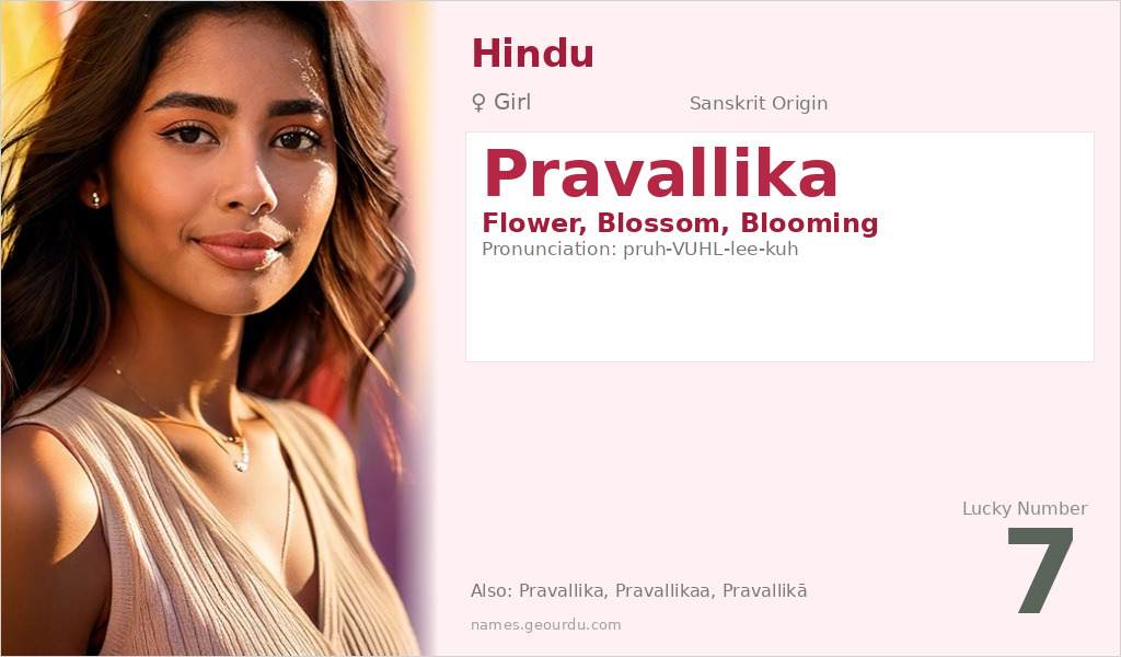 Pravallika Name Meaning and Details