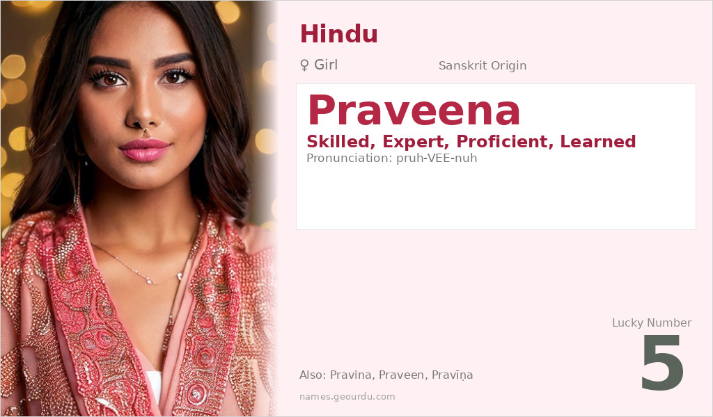 Praveena Name Meaning and Details