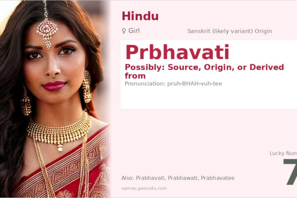 Prbhavati Name Meaning — Origin, Gender & Details (2025)
