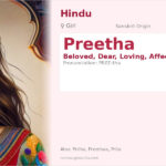 Preetha Name Meaning and Details