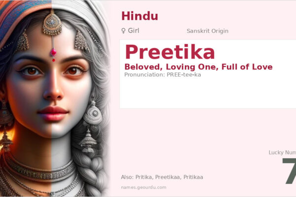 Preetika Name Meaning — Sanskrit Origin, Girl Name & Details (2025)