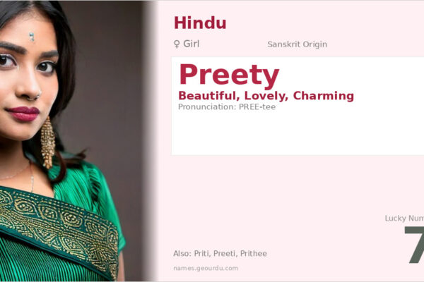 Preety Name Meaning — Sanskrit Origin, Girl Name & Details (2025)