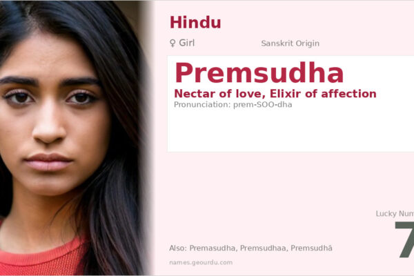 Premsudha Name Meaning — Sanskrit Origin, Girl Name & Details (2025)