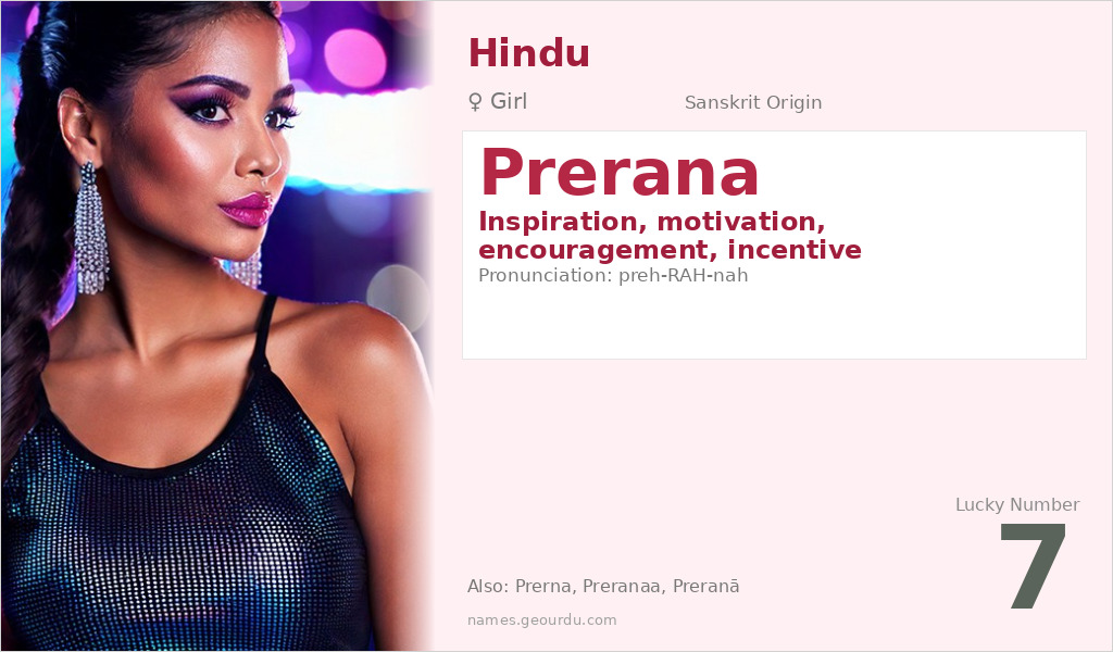 Prerana Name Meaning and Details