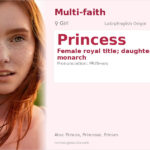 Princess Name Meaning and Details