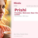 Prishi Name Meaning and Details