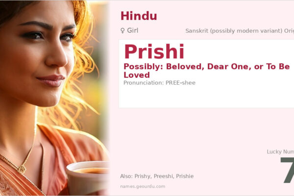Prishi Name Meaning — Origin, Gender & Details (2025)