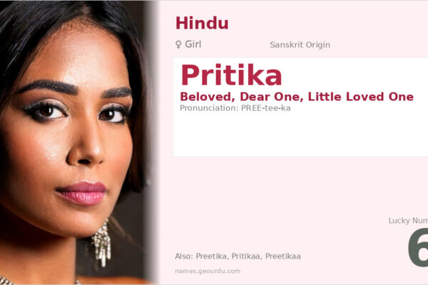 Pritika Name Meaning — Sanskrit Origin, Girl Name & Details (2025)