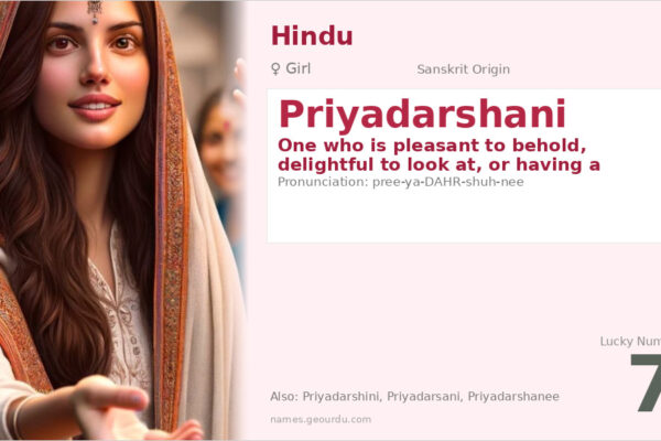 Priyadarshani Meaning — Sanskrit Origin, Girl Name & Details (2025)