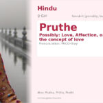Pruthe Name Meaning and Details