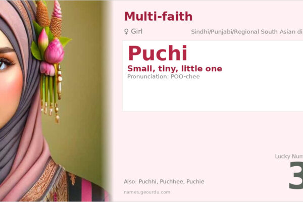 Puchi Name Meaning — Origin, Gender & Details (2025)