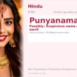 Punyanaman Name Meaning and Details
