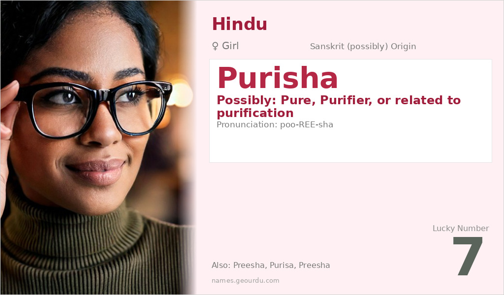 Purisha Name Meaning and Details