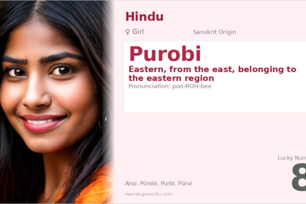 Purobi Name Meaning — Eastern Origin, Girl Hindu Name & Details (2025)